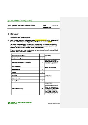 TSM questionnaire 2025/2026